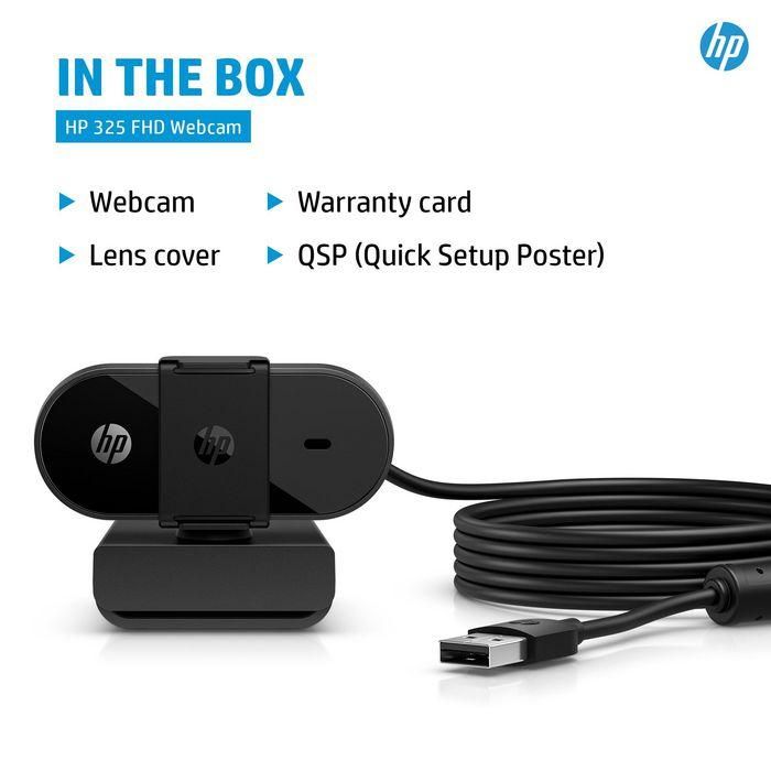 HP 325 FHD Webcam 21 HP 325 FHD Webcam 21