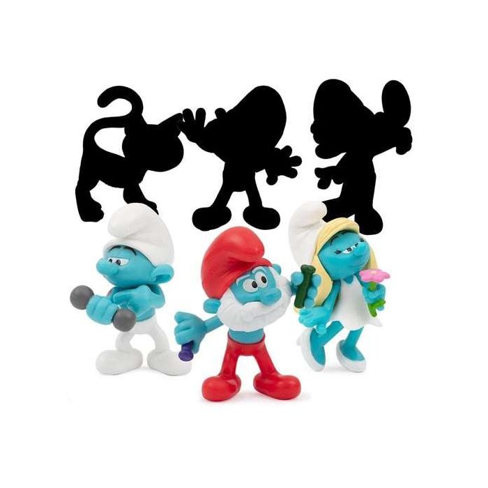 Figura pitufos. ¡colecciona las fi guras de la pelicula de los pitufos! 7,5 cm. - modelos surtidos 8 Figura pitufos. ¡colecciona las fi guras de la pelicula de los pitufos! 7,5 cm. - modelos surtidos 8