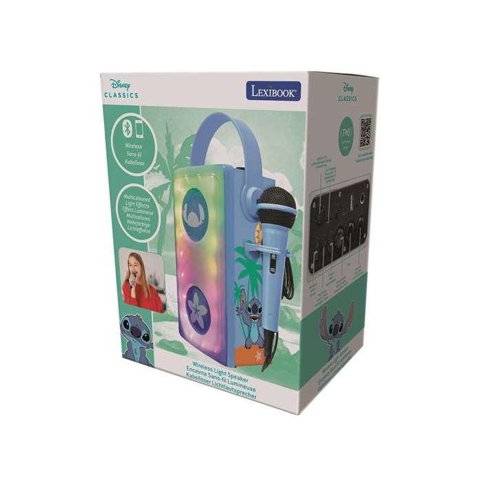 Lexibook Altavoz Infantil Stitch Bluetooth con Micrófono 28