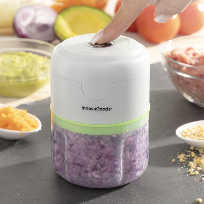 Mini Picadora Recargable Portátil Echoppie InnovaGoods Mini Picadora Recargable Portátil Echoppie InnovaGoods