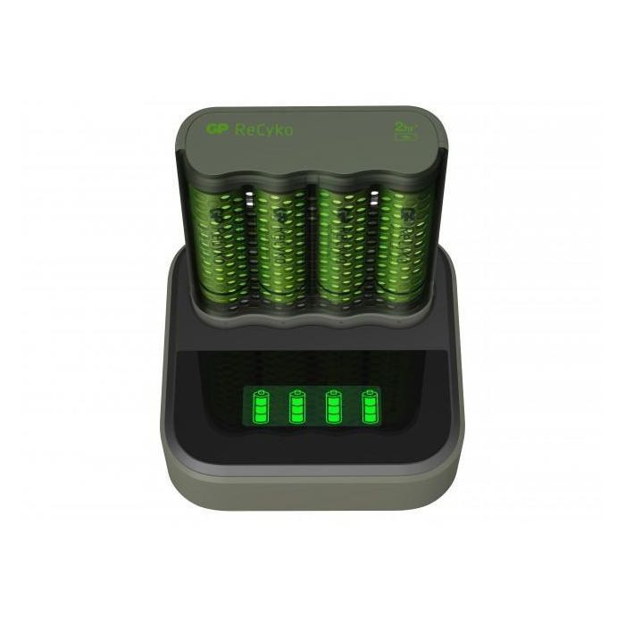 GP M451 D451 ReCyko Cargador Rápido con Dock para Baterías NiMH AA 2600mAh y AAA – Pantalla LCD Gris 5 GP M451 D451 ReCyko Cargador Rápido con Dock para Baterías NiMH AA 2600mAh y AAA – Pantalla LCD Gris 5