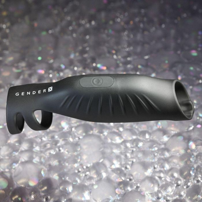 Funda para pene Gender X Negro Ø 3,7 cm 13 Funda para pene Gender X Negro Ø 3,7 cm 13