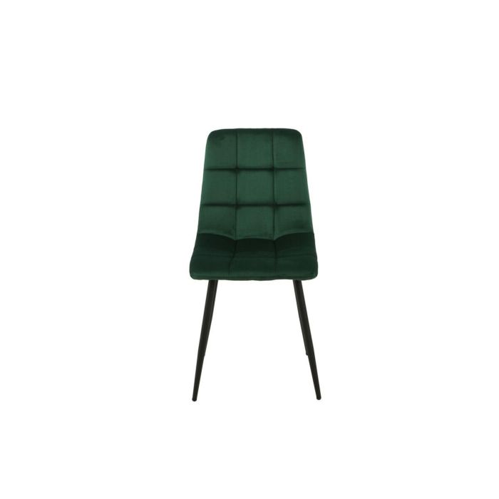 Silla Romimex Verde Terciopelo Metal 45 x 89 x 55 cm 4