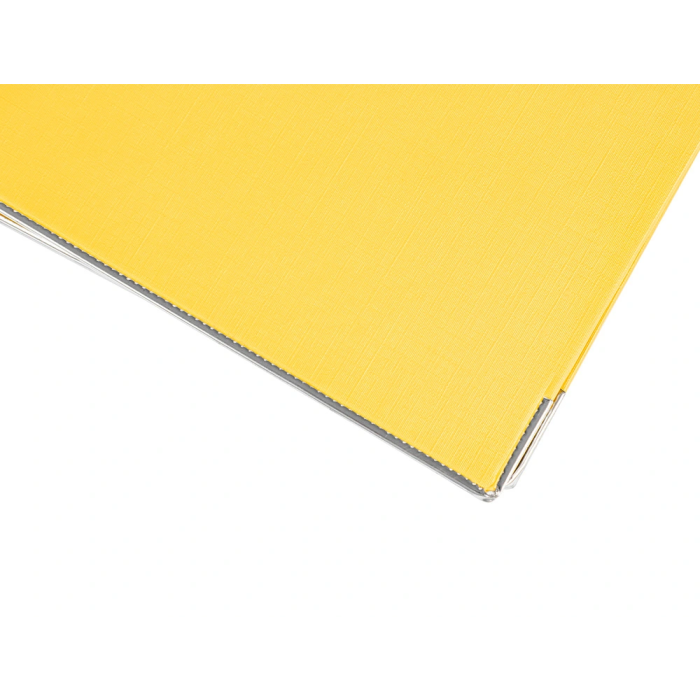 Liderpapel Archivador de palanca Documenta A4 Forrado PVC Rado Amarillo Compresor Metálico Lomo 52mm 7