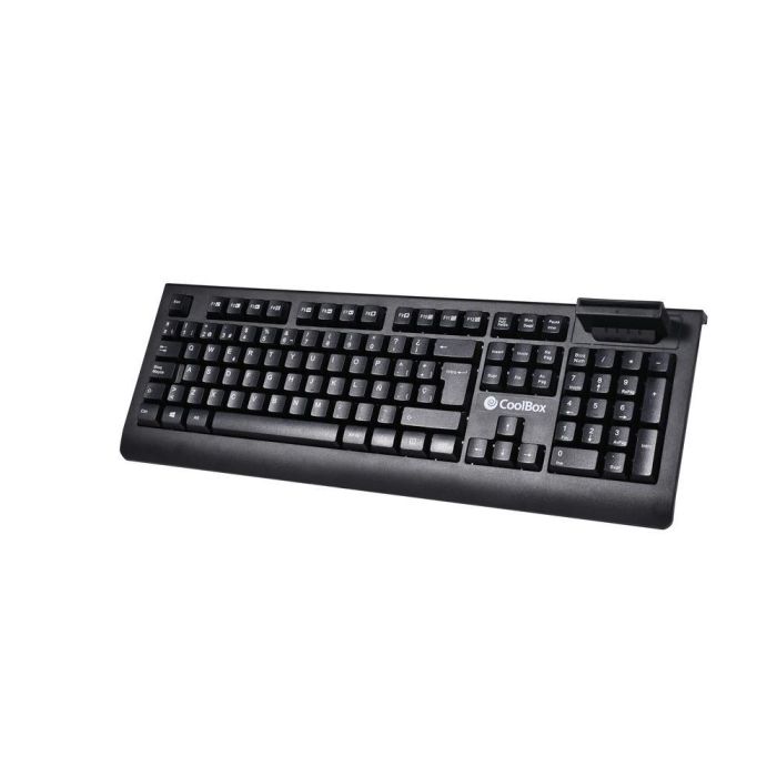 Coolbox Teclado USB con Lector DNIe 4.0 COO-TEC04DNI 2