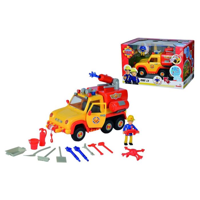 Sam el bombero Vehículo de Bomberos Venus 2 de la serie animada. ¡Recrea las aventuras en Pontypandy con este juguete de tu héroe favorito! 1 Sam el bombero Vehículo de Bomberos Venus 2 de la serie animada. ¡Recrea las aventuras en Pontypandy con este juguete de tu héroe favorito! 1