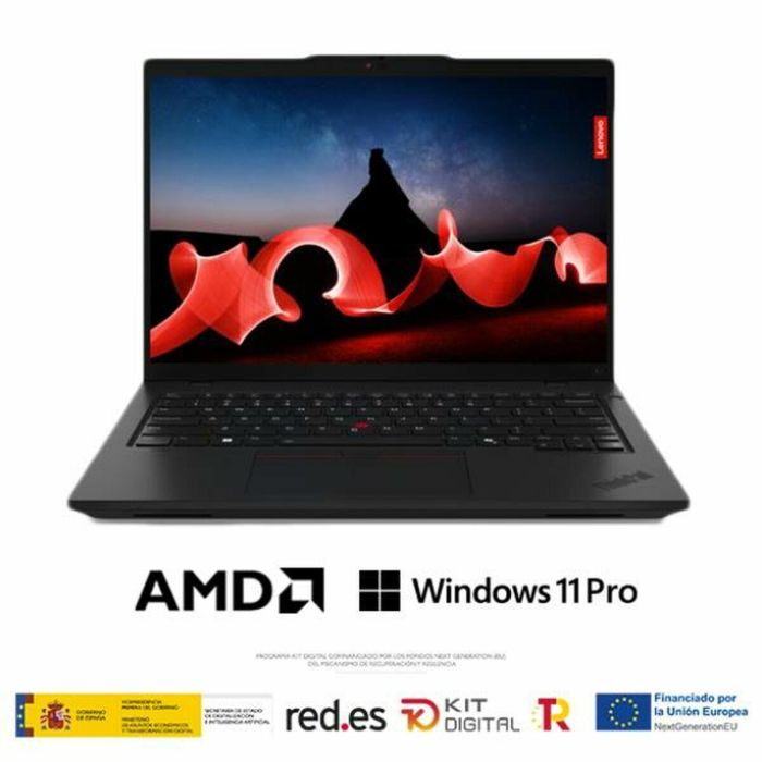 Laptop Lenovo 21L5002GSP 14" amd ryzen 5 7535U 16 GB RAM 512 GB SSD Qwerty Español Laptop Lenovo 21L5002GSP 14" amd ryzen 5 7535U 16 GB RAM 512 GB SSD Qwerty Español