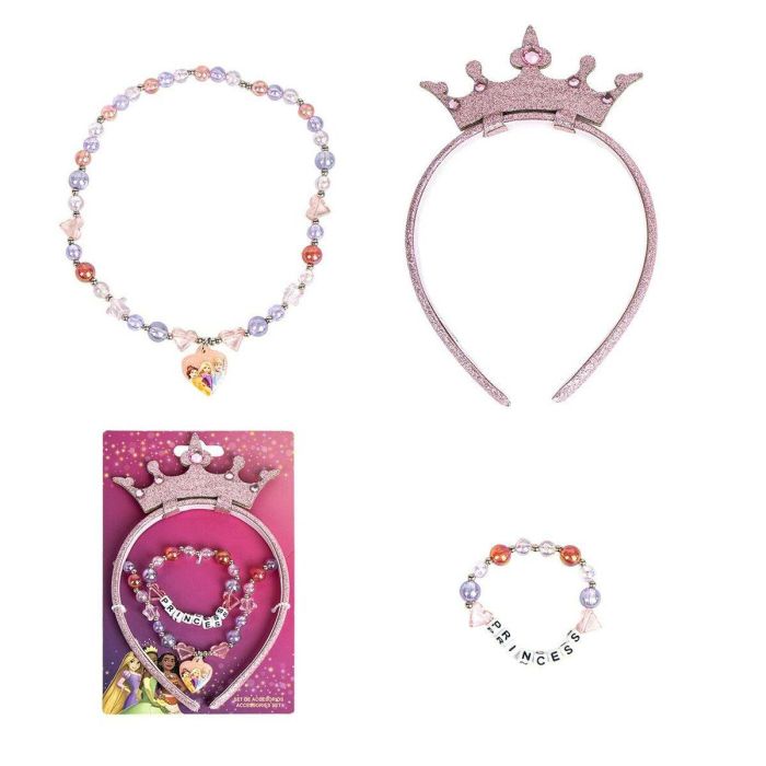 Bisuteria pack 3 piezas princess 12.5 x 19.0 x 0.1 cm Bisuteria pack 3 piezas princess 12.5 x 19.0 x 0.1 cm