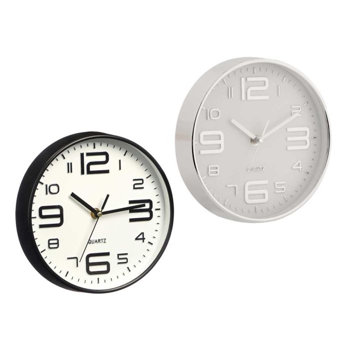 Reloj Redondo 20 Cm Numeros Grandes Surtidos Giftdecor (12 Unidades) 1 Reloj Redondo 20 Cm Numeros Grandes Surtidos Giftdecor (12 Unidades) 1