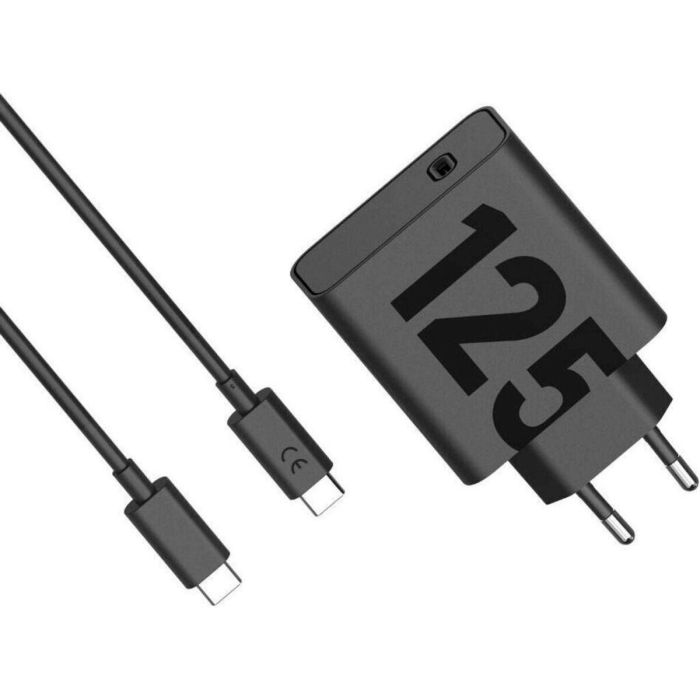 Motorola Cargador Rápido TurboPower 125W Universal USB-C con Tecnología GaN y Protección de Sobrecarga para Smartphones, Tablets y Portátiles, Negro. 15 Motorola Cargador Rápido TurboPower 125W Universal USB-C con Tecnología GaN y Protección de Sobrecarga para Smartphones, Tablets y Portátiles, Negro. 15