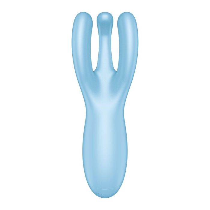 SATISFYER Threesome 4 Vibrador Azul para Mujer 3 SATISFYER Threesome 4 Vibrador Azul para Mujer 3