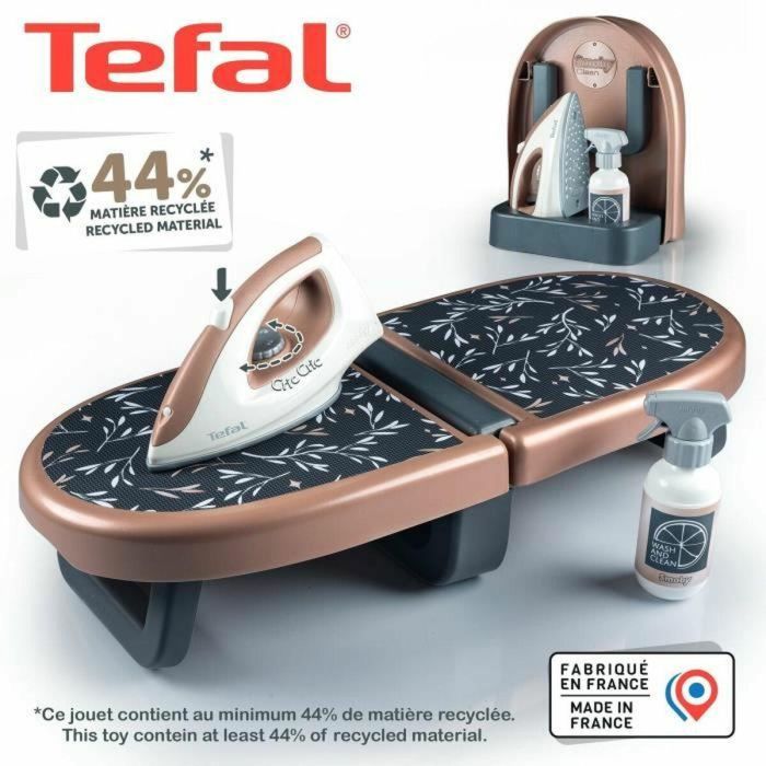 Smoby Tabla de Planchar Plegable Tefal para Niños a partir de 3 Años 1