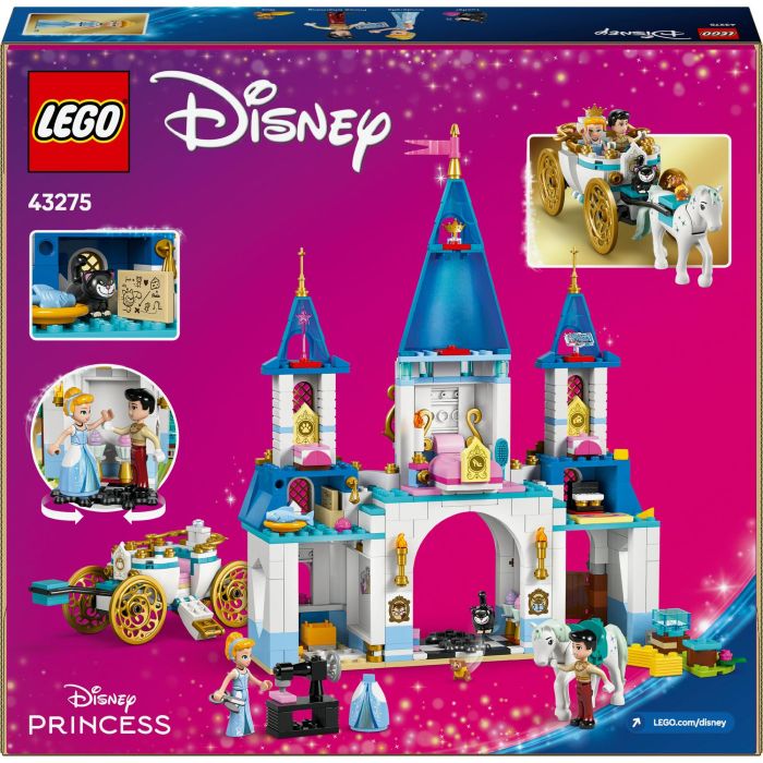 Lego 43275 Disney Princess El Castillo de Cenicienta y el Carruaje - Set Juego de Roles Infantil 6 Años 5 Lego 43275 Disney Princess El Castillo de Cenicienta y el Carruaje - Set Juego de Roles Infantil 6 Años 5