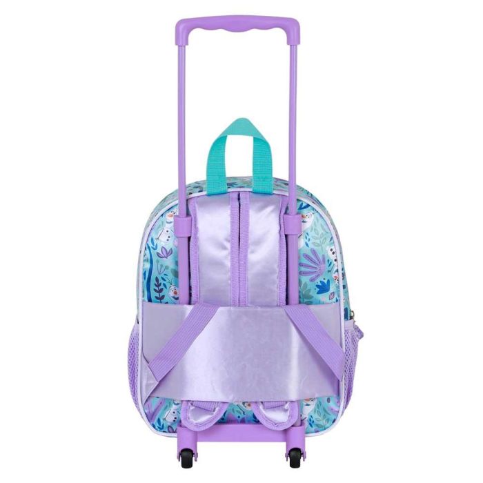 Mochila 3D con Ruedas Pequeña Spring Disney Frozen 2 Azul 3