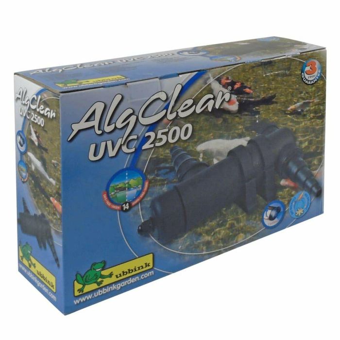 Ubbink AlgClear 2500 Dispositivo UV-C para Piscinas <5000l - Agua Siempre Limpia