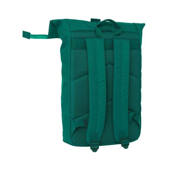 Mochila solapa para portatil 15,6'' res real betis balompie 28x42x13 cm 1