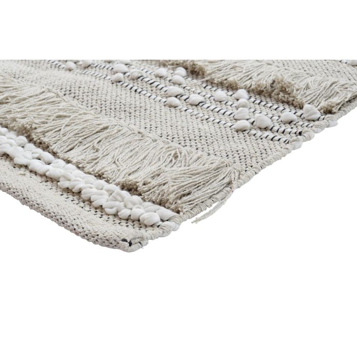 Alfombra Boho DKD Home Decor Negro Blanco 180 x 1 x 120 cm 2