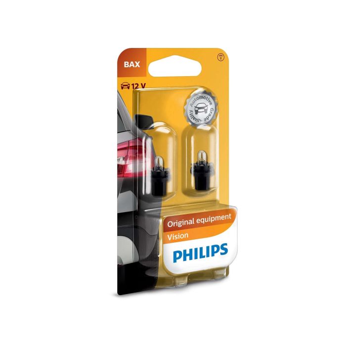 Philips Bax 8,5D-2 Black 12 V1.2 W Bax8,5D-2 Black B2 MTECPH 12598B2