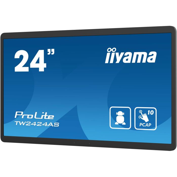 iiyama TW2424AS-B1 Panel-PC Táctil 24" Full HD 1920x1080 IPS Android 12 10 Puntos Táctiles PCAP 24/7 3
