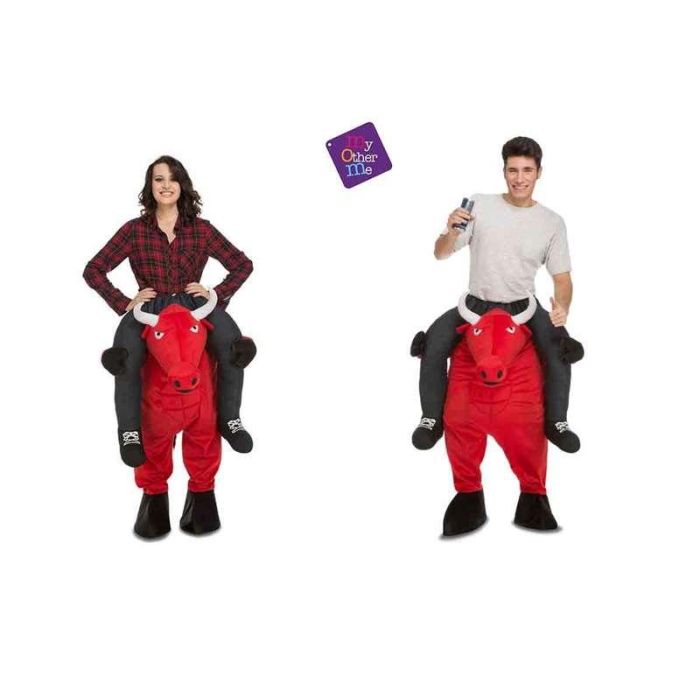 Disfraz ride-on toro rojo talla one size adult 1 Disfraz ride-on toro rojo talla one size adult 1