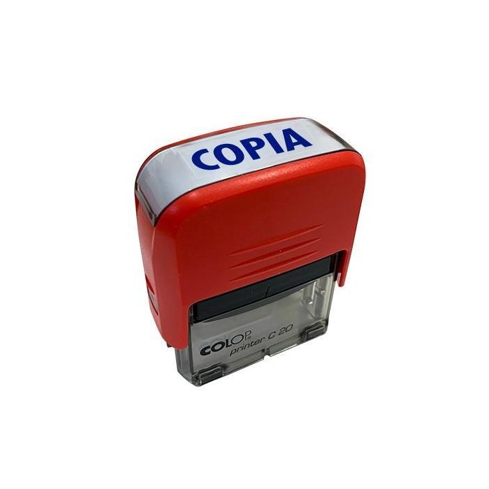 Colop Sello Printer C20 Formula " Copia " Almohadilla E-20 14x38 mm Rojo Colop Sello Printer C20 Formula " Copia " Almohadilla E-20 14x38 mm Rojo