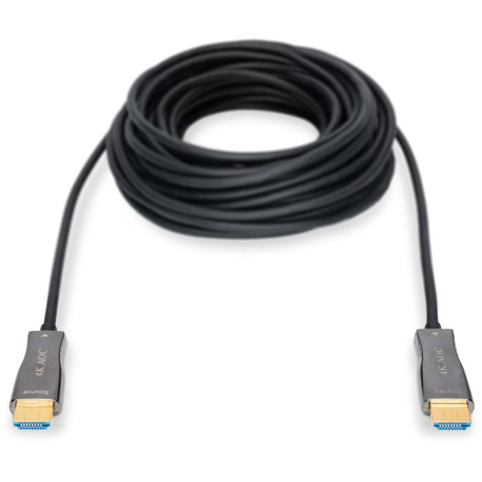 Digitus Cable HDMI AOC Híbrido Fibra Óptica UHD 4K 2.0b 20 m 1