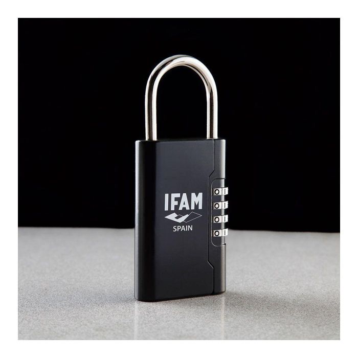 Ifam Guardallaves con Arco G3 para Llaves, Cuerpo en Aleación de Zinc, Apertura Combinación 4 Rodillos, Negro Ifam Guardallaves con Arco G3 para Llaves, Cuerpo en Aleación de Zinc, Apertura Combinación 4 Rodillos, Negro