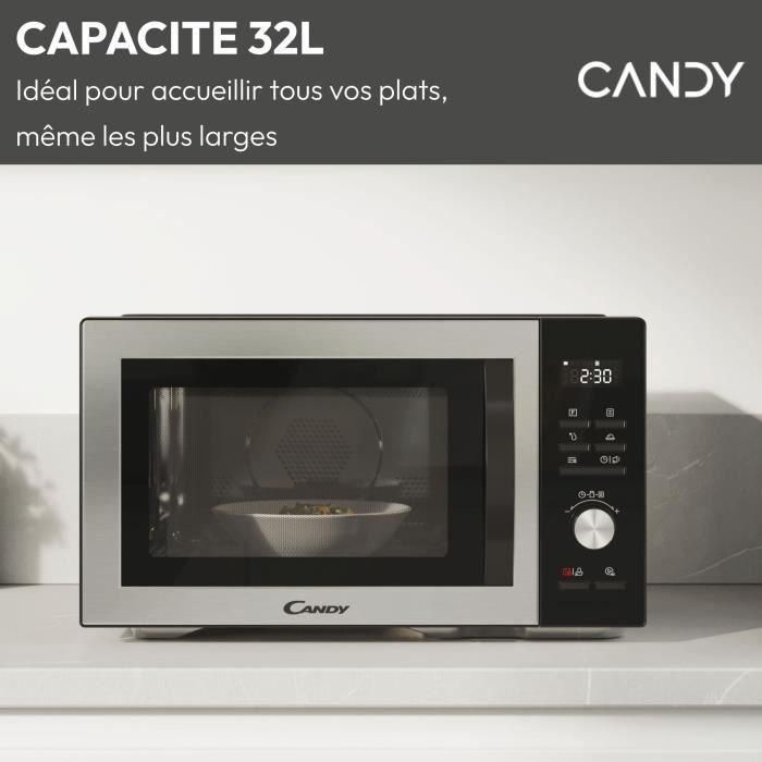 CMCA29EDLB Microondas combinado 29L MO: 1000W - Grill: 1000W - Cavidad de acero inoxidable - UI digital Función de baja temperatura 1 CMCA29EDLB Microondas combinado 29L MO: 1000W - Grill: 1000W - Cavidad de acero inoxidable - UI digital Función de baja temperatura 1
