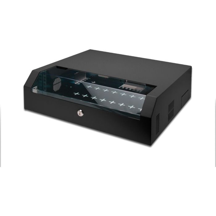 Digitus Caja mural SOHO Bastidor de pared 3U, 145x500x475 mm, negro 0 Digitus Caja mural SOHO Bastidor de pared 3U, 145x500x475 mm, negro 0