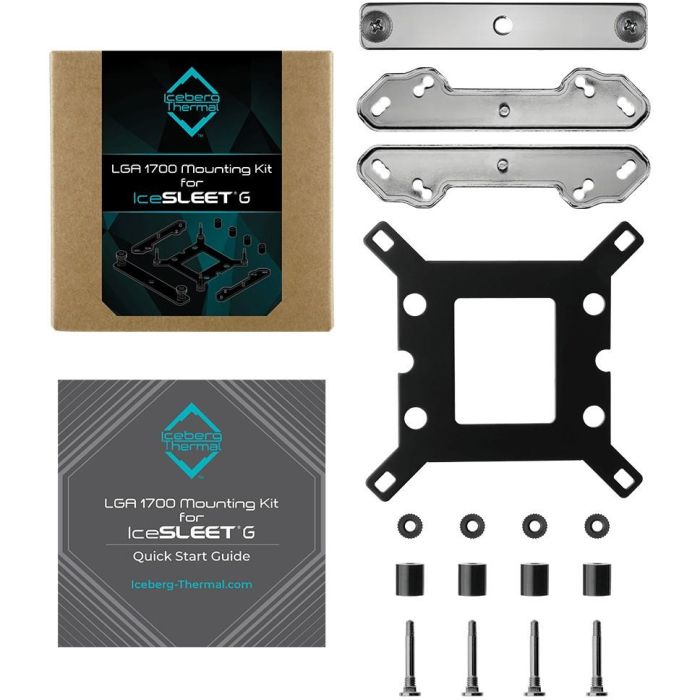 K ICEBERG THERMAL LGA 1700 Kit (IceSLEET G Series) 4 K ICEBERG THERMAL LGA 1700 Kit (IceSLEET G Series) 4