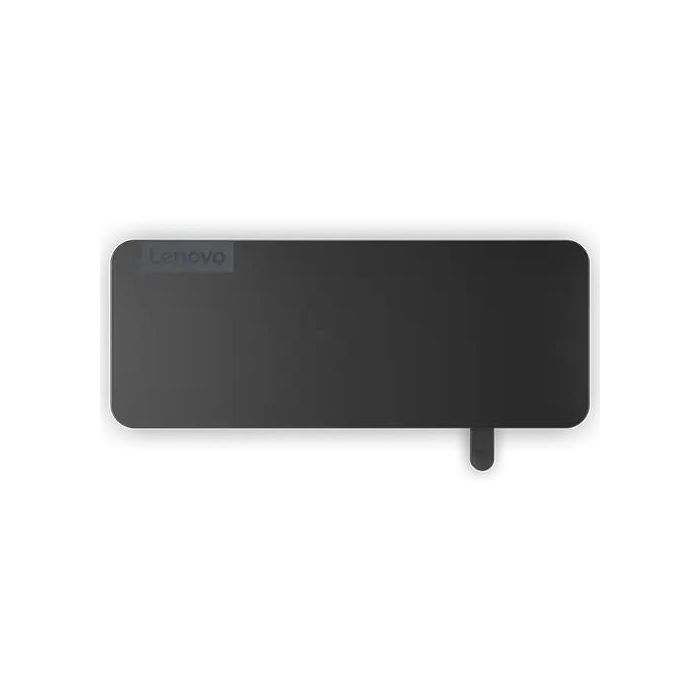 Lenovo USB-C Slim Travel Dock - Adaptador Portátil con Expansión de Puertos, Soporte para Pantallas de Alta Resolución y Carga Óptima 0 Lenovo USB-C Slim Travel Dock - Adaptador Portátil con Expansión de Puertos, Soporte para Pantallas de Alta Resolución y Carga Óptima 0