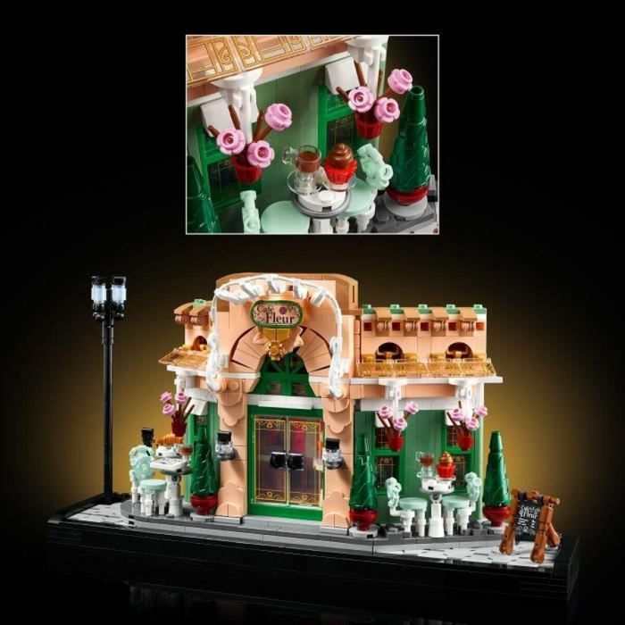 LEGO Icons 10362 Cafetería francesa: decoración de estantería parisina (set para adultos) 3 LEGO Icons 10362 Cafetería francesa: decoración de estantería parisina (set para adultos) 3