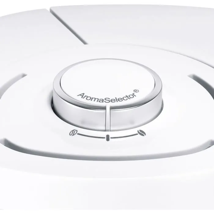 Melitta 1025-05 Filtro de Café Look V Perfección Blanco 10 Tazas 1.25L 1080W 1