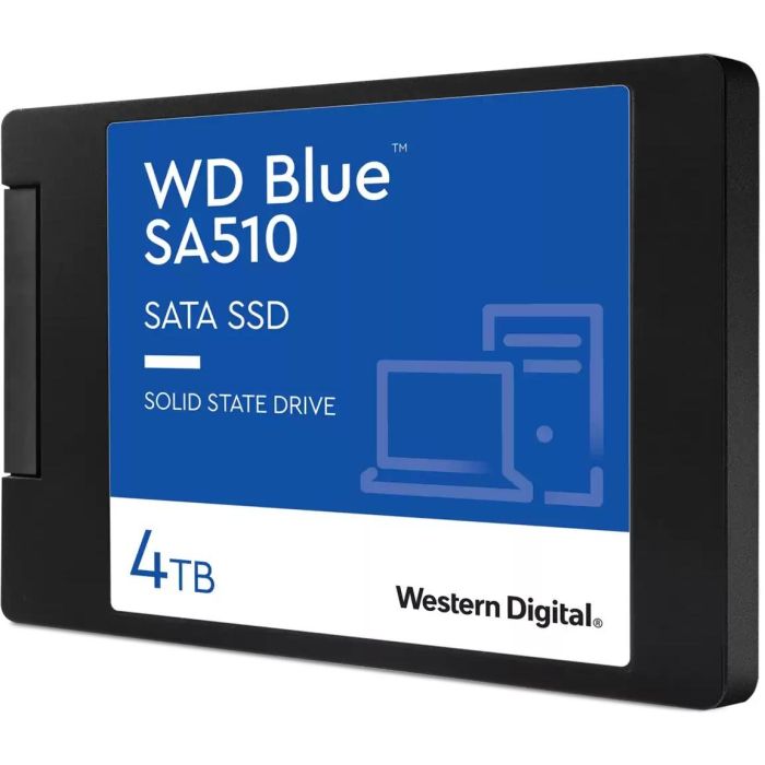 Western Digital SA510 SSD Interno 4TB 2.5" SATA III, Velocidad de Lectura 560 MB/s para PC y Portátil