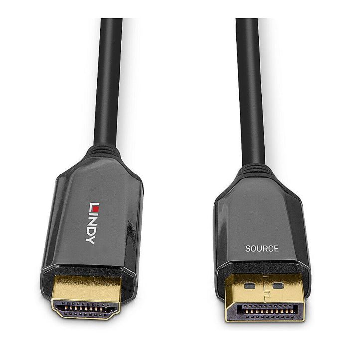 LINDY Adaptador DisplayPort a HDMI 8K60Hz Activo 1m Cable 40930 4