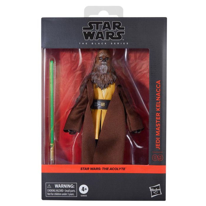 Hasbro Star Wars The Black Series Figura de Acción Jedi Master Kelnacca de Star Wars: The Acolyte 0 Hasbro Star Wars The Black Series Figura de Acción Jedi Master Kelnacca de Star Wars: The Acolyte 0