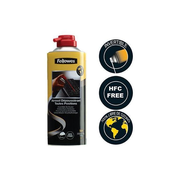 Fellowes Spray De Aire A Presión Sin Hfc Invertible 200 mL