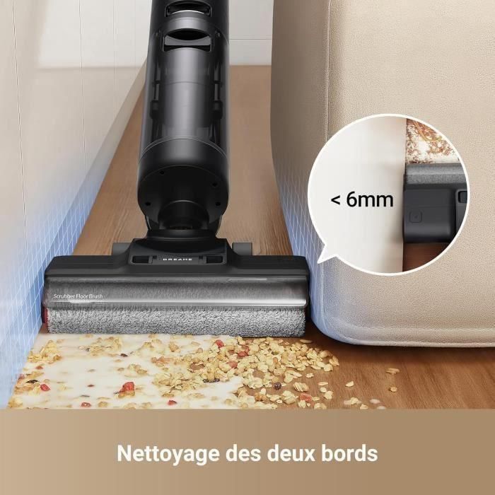 Dreame DRE6976233677378 H12 Pro Ultra Aspirador Agua y Polvo, Autolimpieza Doble Rotación, Succión 16 kPa, Cepillo 2 Filos 5