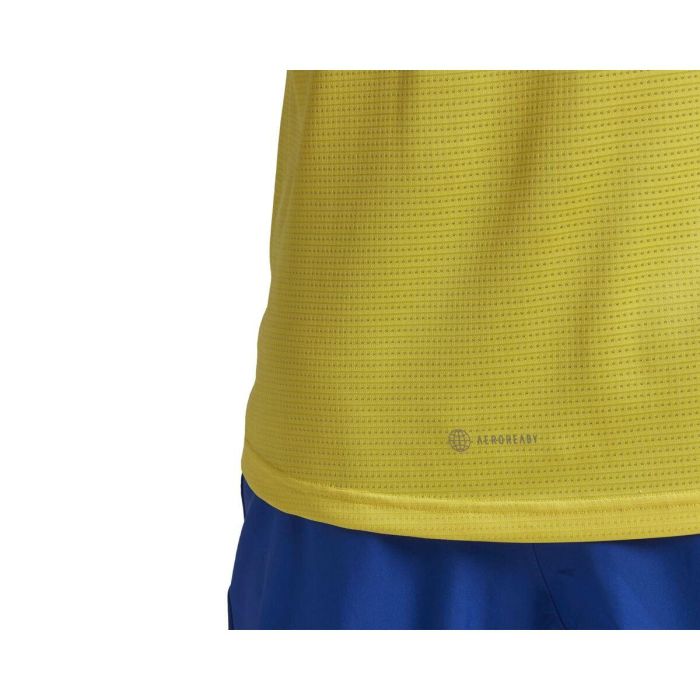 Camiseta de Manga Corta Hombre Adidas Amarillo M 12 Camiseta de Manga Corta Hombre Adidas Amarillo M 12