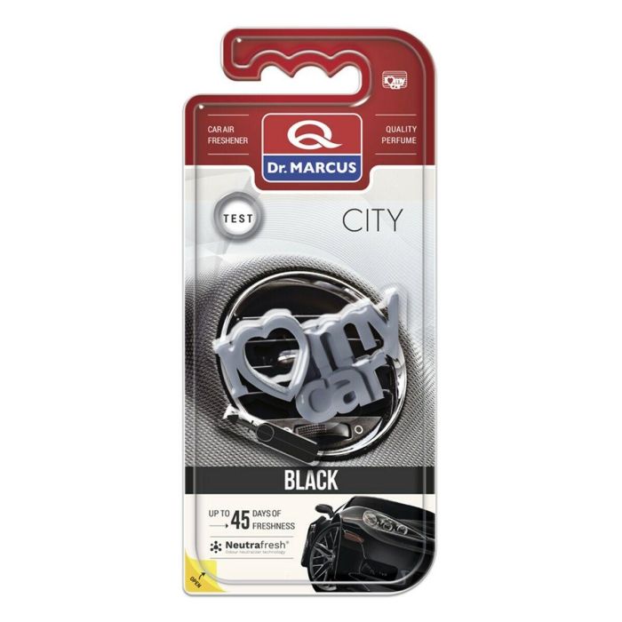 Ambientador para Coche Dr Marcus City black Plástico 2 Ambientador para Coche Dr Marcus City black Plástico 2