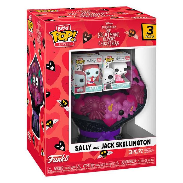 Figura Bitty POP Bouquet Disney Pesadilla Antes de Navidad Sally And Jack Skellington San Valentin 0 Figura Bitty POP Bouquet Disney Pesadilla Antes de Navidad Sally And Jack Skellington San Valentin 0