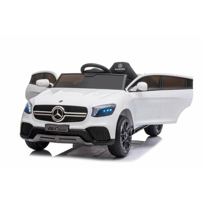 Coche mercedes benz glc blanco bateria 12v 105 x 68 x 50cm runruntoys