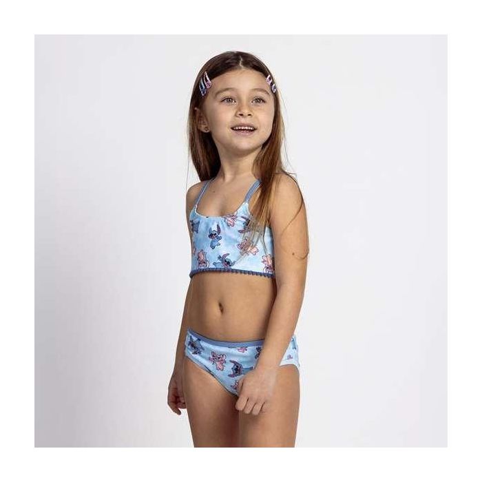 Bikini-Braga Para Niñas Stitch Azul 8 Años 2 Bikini-Braga Para Niñas Stitch Azul 8 Años 2
