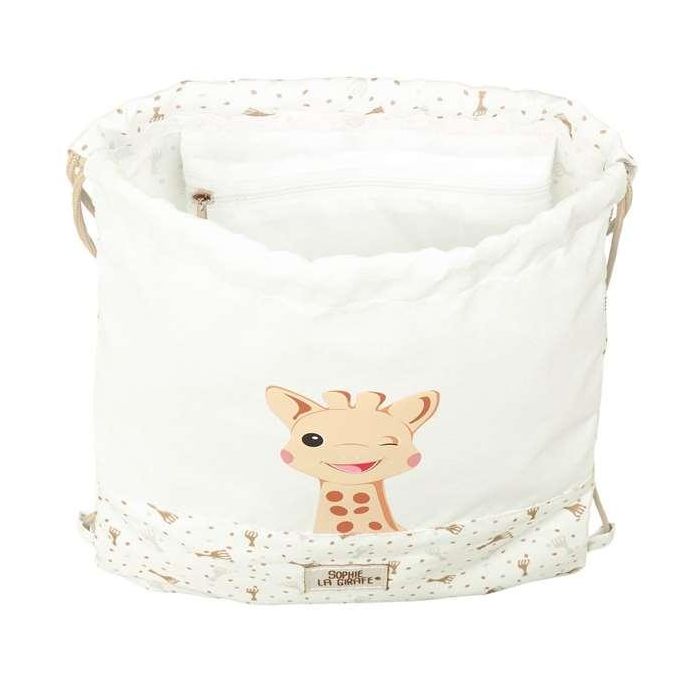 Saco Plano Safta Junior Reciclado Y Repelente Agua Sophie La Girafe Cookie 340x260x10 mm 6 Saco Plano Safta Junior Reciclado Y Repelente Agua Sophie La Girafe Cookie 340x260x10 mm 6