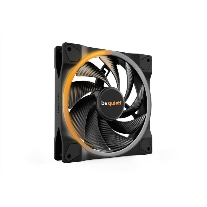 be quiet! LIGHT WINGS 140mm Ventilador PC PWM high-speed ARGB, 2200 RPM, 121.82 m³/h, Negro