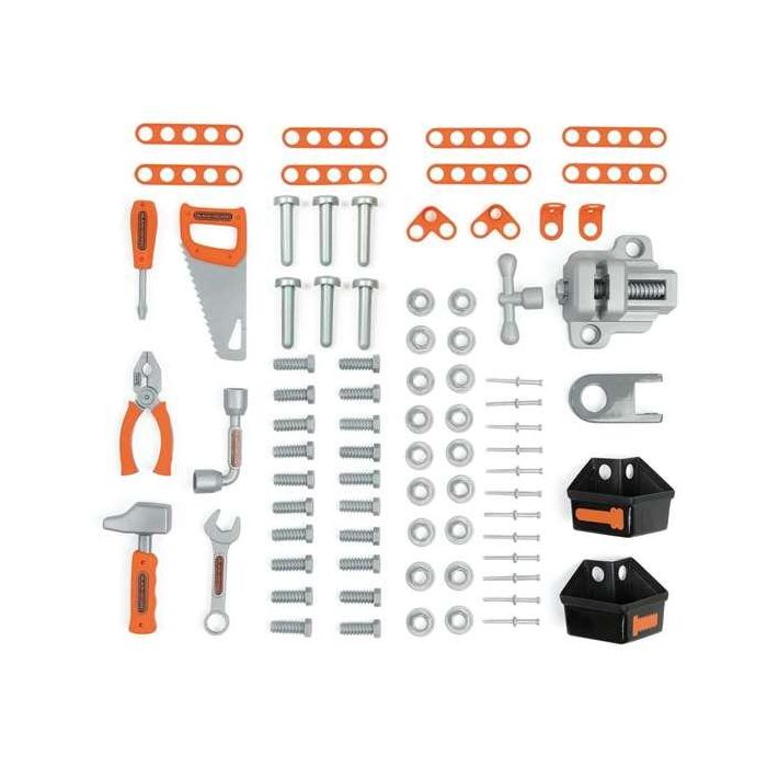 Banco de trabajo black&decker con 79 accesorios. 103x56x34 cm 16