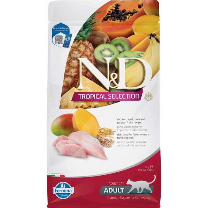 Farmina N&D Cat Tropical Selection Pollo 1,5 kg Farmina N&D Cat Tropical Selection Pollo 1,5 kg