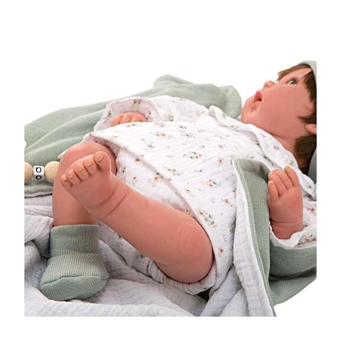 Muñeca reborn arias 45 cm paulina c/manta 9 Muñeca reborn arias 45 cm paulina c/manta 9