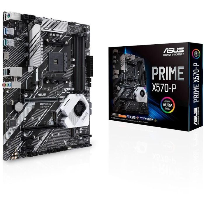 ASUS Prime X570-P Placa Base ATX AMD X570 Socket AM4 DDR4 para Ryzen 2000/3000 Series