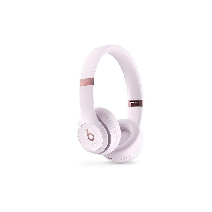Apple Beats Auriculares Solo 4 Inalámbricos Nube Rosa Audio Espacial Aislamiento Ruido 50h Batería Plegables Apple Android 4